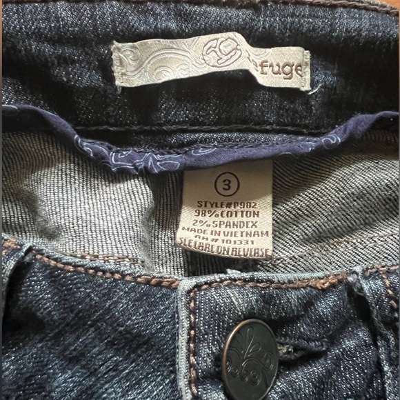 Refuge denim capri size 3 juniors - Picture 3 of 3